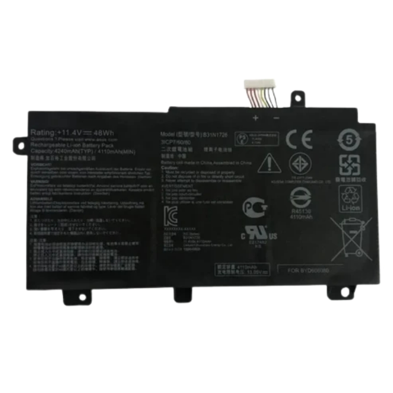 Asus TUF FX504GD Compatible Laptop Battery 3900mAh 44Wh 11.4V 3 Cell