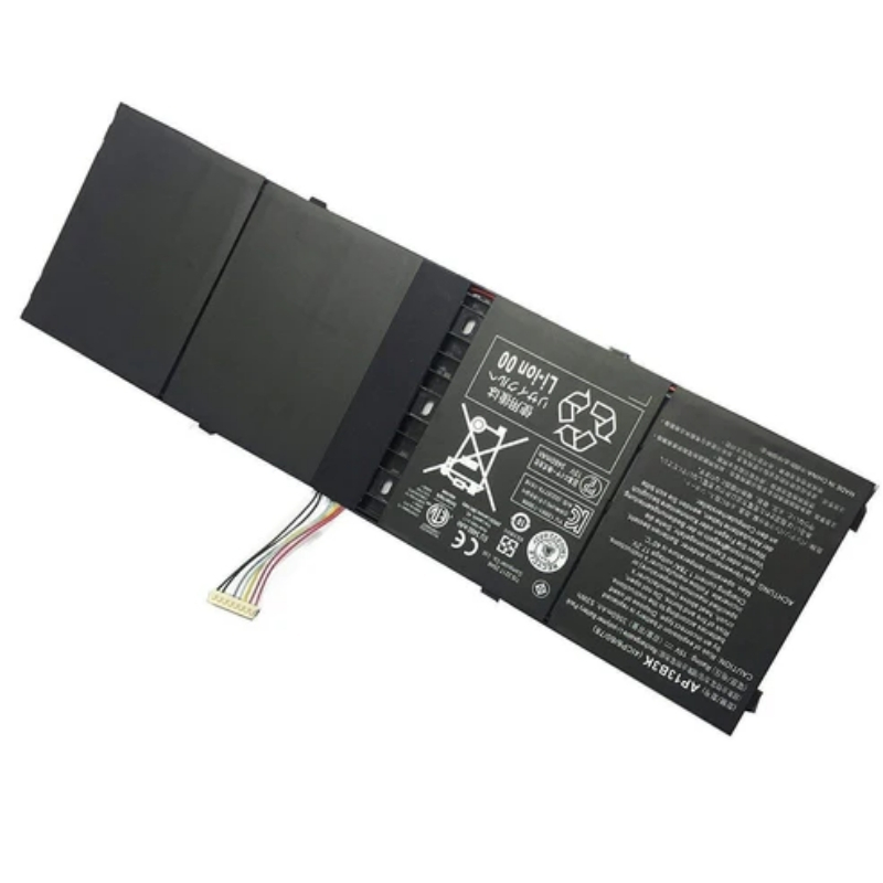 Acer Aspire V7-582 Compatible Laptop Battery 3400mAh 53Wh 15V 4 Cell - AP13B3K
