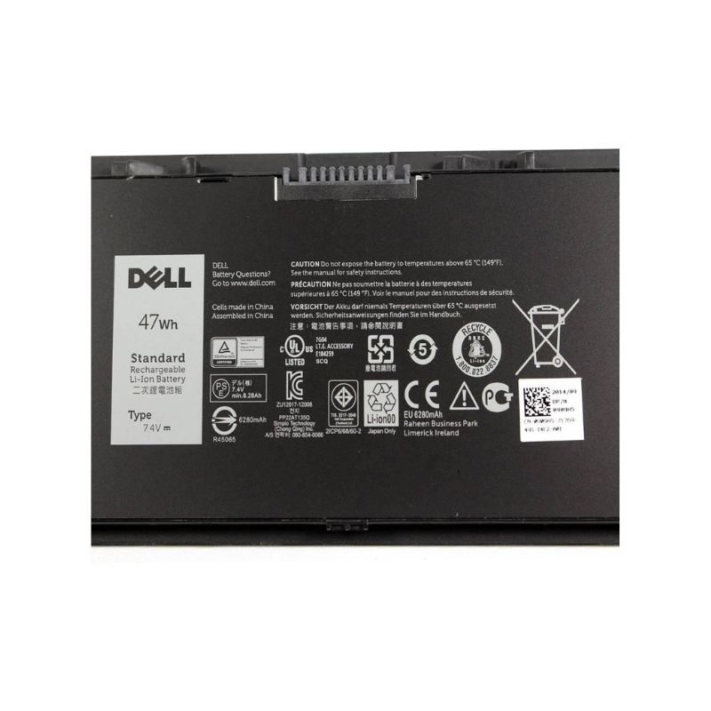 Dell Original 6350mAh 7.4V 47WHR 4-Cell Replacement Laptop Battery for Latitude E7420 E7440 E7450
